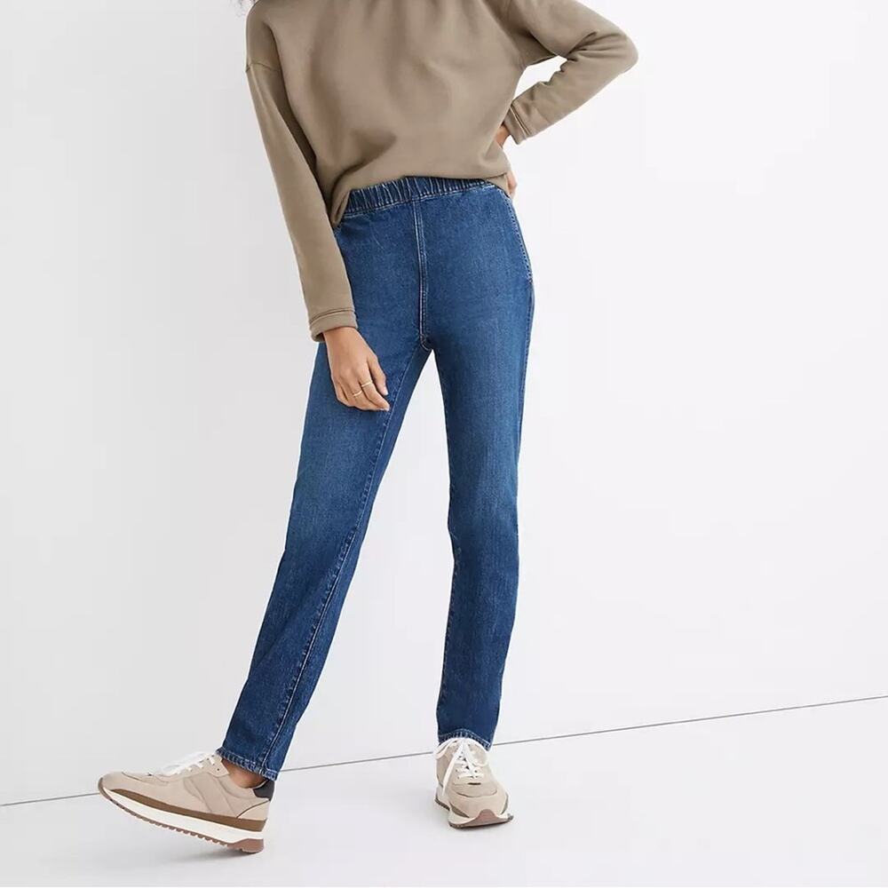 NWT Madewell Pull-On Straight Saull Wash Jeans